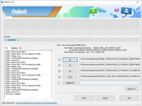 Samsung A525 прошивка